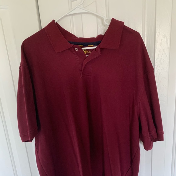 Burgundy men’s Club Room collared shirt - Picture 1 of 1